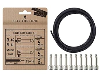 【中古】【39shop】Free★The Tone SL-4SL-NI-55K ソルダーレスケーブルキット(非常に良い)｜アトリエ絵利奈