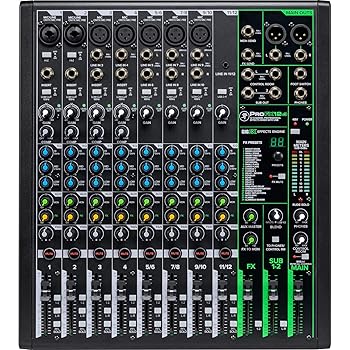 【中古】MACKIE マッキー エフェクト,USB I/O内蔵プロフェッショナルミキサー ProFX12v3 国内正規品