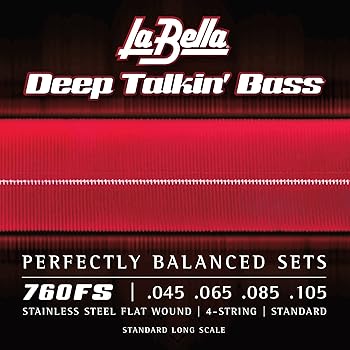 【中古】【39shop】La★Bella 760FS/Deep Talkin' Bass/Standard/045-105/Stainless Flat Wound(非常に良い)|アトリエ絵利奈