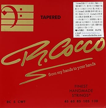 【中古】R.Cocco リチャードココ ベース弦 RC5CWT S ステンレス .045-.130