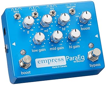 【中古】Empress Effects エンプレスエフェクト EQイコライザー ブースター ギターエフェクター ParaEQ w/Boost
