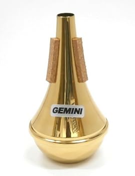 【中古】【39shop】Tom★Crown GEMINI トランペット用 ストレートミュート オールブラス(非常に良い)｜アトリエ絵利奈