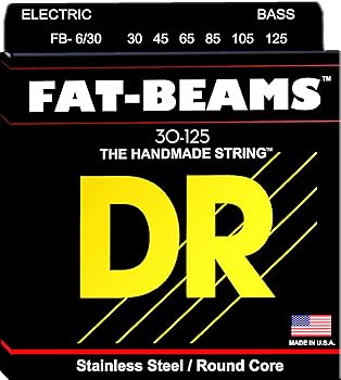【中古】DR ベース弦 6弦 FAT-BEAMS ステンレス .030-.125 FB6-30