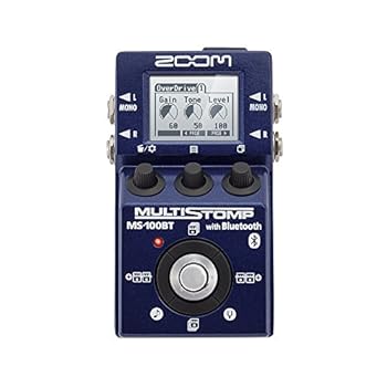【中古】ZOOM MULTI STOMP with Bluetooth MS-100BT