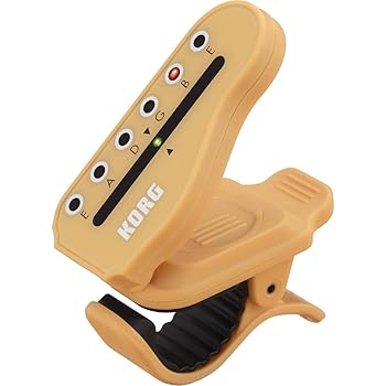 【中古】KORG クリップ型 ギターチューナー Headtune HT-G1 ヘッドチューン ギターのヘッド型 チューニング 一目でわかる 35時間連続稼働