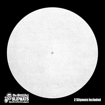 【中古】Dr.SUZUKI Slipmats/Mix Edition White 2枚入 スリップマット ドクター鈴木