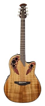 【中古】Ovation オベーション CE44P-FKOA エレアコ, Figured Koa アコースティックギター アコギ ギター 並行輸入 並行輸入品