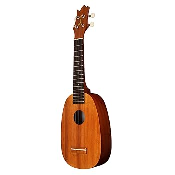 【中古】Famous ソプラノウクレレ パイナップル型 FS-4PG 国産 ハワイアンコア材