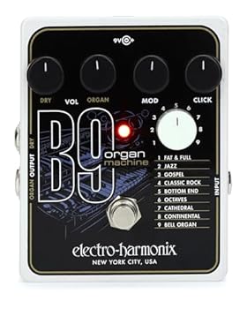 【中古】【39shop】electro-harmonix★エレクトロハーモニクス エフェクター オルガンシミュレーター B9 Organ Machine 国内正規品(良い)|アトリエ絵利奈