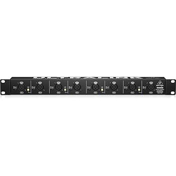 【中古】べリンガー マイクロホンスプリッター 8入力 16出力 ULTRALINK MS8000