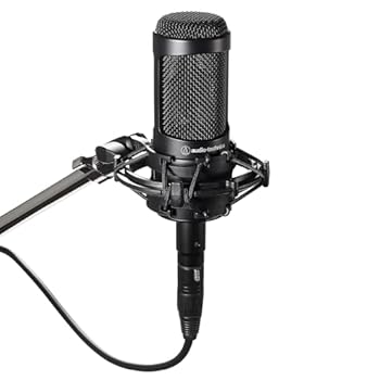 【中古】【39shop】オーディオテクニカ★AT2035 コンデンサーマイク 単一指向/ローカットスイッチ/パッドスイッチ/専用ショックマウント/レコーディング/宅録/動画配(非常に良い)|アトリエ絵利奈