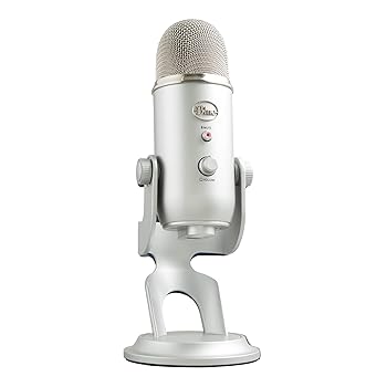 【中古】【39shop】Blue★Microphones Yeti USBマイク シルバー 指向性4モード(良い)|アトリエ絵利奈
