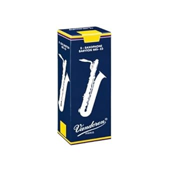 【中古】バンドレン バリトンサックスリード トラディショナル青箱 2-1/2番 10,522円