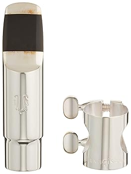 【中古】【39shop】YANAGISAWA★マウスピース メタル 銀メッキ仕上 ソプラノサクソフォーン サイズ:8オープニング:1.62m/m フェイシング:21.00m/m（良い）｜アトリエ絵利奈