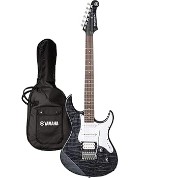【中古】ヤマハ YAMAHA エレキギター PACIFICA PAC212VQM TBL 純正ソフトケース