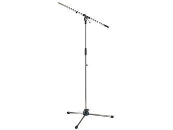 【中古】K&M マイクスタンド クローム ST210/2