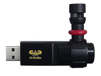 【中古】CAD U9 USB MicroMic コンデンサーマイク180度回転 ポッドキャスティング、Skyping、VoIPまたは音楽録音