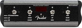 【中古】【39shop】Fender★フットスイッチ 4-Button Footswitch: Preset Up Down, Quick Access, Effects On/Off, or Tap Tempo, with 1/4" Jack(非常に良い)|アトリエ絵利奈