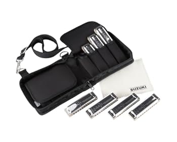 【中古】【39shop】SUZUKI★スズキ 10穴ハーモニカセット M-20 7本セット M-20-7SET（良い）｜アトリエ絵利奈 35,568円