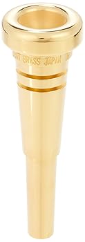 【中古】【39shop】ベストブラス★トランペット・マウスピース 5C 金メッキ仕上げ（良い）｜アトリエ絵利奈