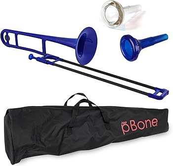 【中古】【39shop】pInstruments★ピーインストゥルメンツ プラスチック製管楽器 テナートロンボーン pBONE Bb調 軽量&高耐久ABS製 バイオコート抗菌 PBONE1B ブルー（良い）｜アトリエ絵利奈 36,254円