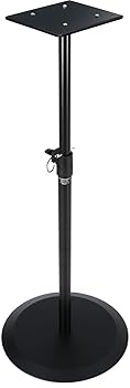 【中古】【39shop】K&M★モニタースタンド 円形ベース 26740 カラー:ブラック(良い)|アトリエ絵利奈