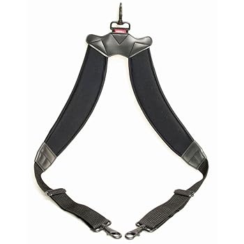 【中古】【39shop】AIR★CELL ストラップ ケース用 リュックタイプ 長さ調整73~88cm パット幅6.8cm AMDS75N ブラック(非常に良い)|アトリエ絵利奈