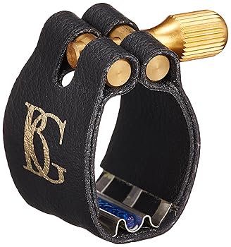 【中古】BG レヴェレーションシルバーJAZZ リガチャー アルトサクソフォーン用 メイヤーエボナイト L12RSJ