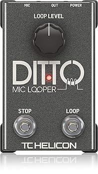【中古】【39shop】TC★HELICON ボーカル/マイク用ルーパー DITTO MIC LOOPER国内正規品(非常に良い)｜アトリエ絵利奈