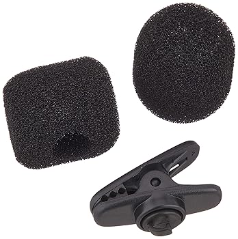 【中古】SHURE ウインドスクリーン×2,ケーブルクリップ PGA31TQG RK377 国内正規品