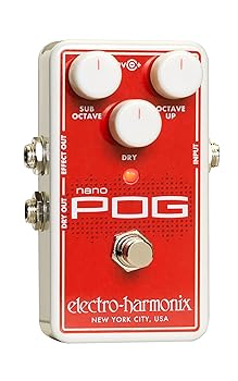 【中古】electro-harmonix エレクトロハーモニクス エフェクター ポリフォニックオクターブジェネレーター Nano POG 国内正規品