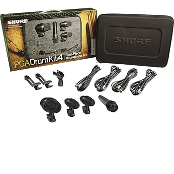 【中古】SHURE ドラム用マイクロホンキット 4本セット PGADRUMKIT4 国内正規品