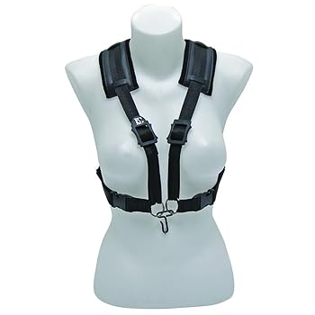 【中古】BG ビージー ストラップ コンフォートハーネス メタルフック アルト テナー バリトン サクソフォーン 用 S44CM