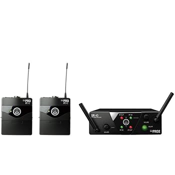 【中古】AKG 2チャンネルB帯ワイヤレスシステム WMS40 PRO MINI2 INSTRUMENTAL SET DUAL 国内正規品