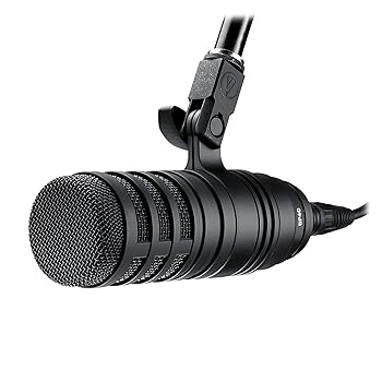 【中古】オーディオテクニカ BP40 ダイナミックマイク 超単一指向性マイク XLR 大口径ダイアフラム DTM 配信 レコーディング ナレーション ポッドキャス