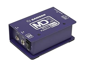 【中古】SAMSON MD1PRO カスタムトランス搭載モノラル・パッシブ・ダイレクトボックス国内正規品
