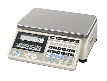 【中古】A\u0026D 個数計 HC-3Ki ≪ひょう量:3kg 最小表示:0.5g計量可能最小単重:0.1g 皿寸法:300W*210Dmm 検定無≫