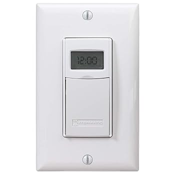 【中古】Intermatic EI600WC Decorator Digital In-Wall 7-Day Astronomic Timer, White Intermatic 並行輸入品