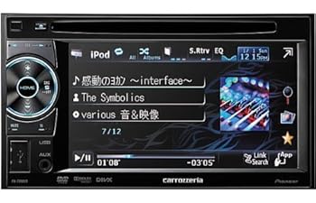 【中古】カロッツェリアパイオニア メインユニット 5.8V型ワイドモニター/DVD-V/VCD/CD/USB/チューナー FH-770DVD