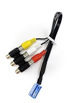 【中古】VTR-01-6P トヨタ NHZT-W58 外部入力 VTRアダプター