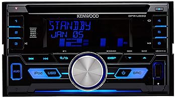 【中古】ケンウッドKENWOOD カーオーディオ 2DINサイズDPX-U530
