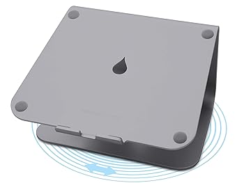 【中古】Rain Design mStand360 回転させる板のラップトップスタンドスペースグレイ