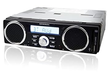 【中古】【39shop】MAXWINマックスウィンメディアプレーヤー★Bluetooth ブルートゥース オーディオ 1DIN デッキ 車載 USB SD スロット RCA 出力 12V 1DINSP001(非常に良い)|アトリエ絵利奈