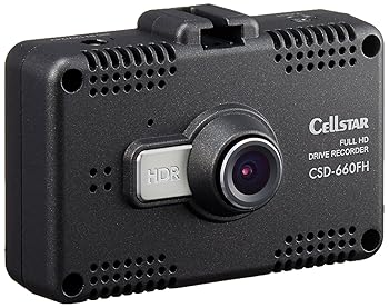 【中古】【39shop】セルスターCELLSTAR★ドライブレコーダー CSD-660FH 日本製3 駐車監視 2.4インチタッチパネル microSDメンテナンス不要（良い）｜アトリエ絵利奈