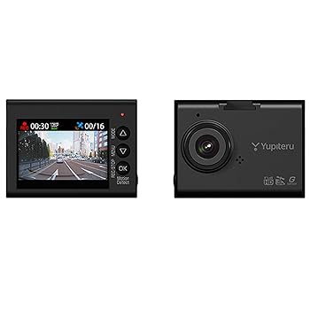 【中古】ユピテル GPS搭載ドライブレコーダー DRY-ST3000P 対角148° 200万画素 FullHD 常時録画 衝撃録画 ロードサービス無料付帯約3000円相当