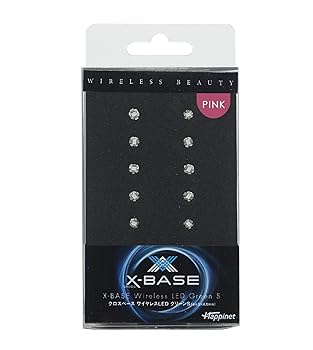 【中古】X-BASEクロスベース ワイヤレスLED ピンクS