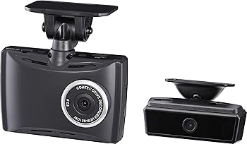【中古】【39shop】コムテック★車用 ドライブレコーダー 前方+車内2カメラ HDR-951GW 200/100万画素 Full HD ノイズ対策済 夜間画像補正 LED信号対応 専用microSD16(良い)|アトリエ絵利奈