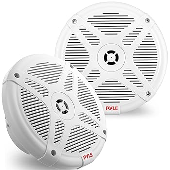 【中古】Pyle PLMR652W 6.5インチ マリンスピーカー ペア - 2ウェイIP-X4 防水 耐候性 アウトドアオーディオ デュアルステレオサウンドシステム 600ワッ 15,407円