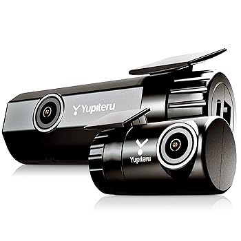 【中古】ユピテル 前後2カメラ ドライブレコーダー DRY-TW9100d WiFi機能搭載 前後200万画素 Full HD ノイズ対策済 リアカメラ夜間画像補正 LED信号対応