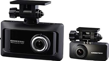 【中古】コムテック 車用 前後2カメラ ドライブレコーダー ZDR026 前後370万画素 WQHDノイズ対策済 夜間画像補正 LED信号対応 専用microSD16GB付 SONY製C